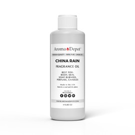 China Rain 4 oz. Fragrance Oil I Perfume I Skin Oil I Scented Oil. DIY Projects Such as Candles, Bath Bombs, Body Butters, Creams & Lotions. Few Drops in The Diffuser, Burners, or Warmers.