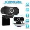 1080P Full HD Webcam, Computer Camera Desktop USB Camera with