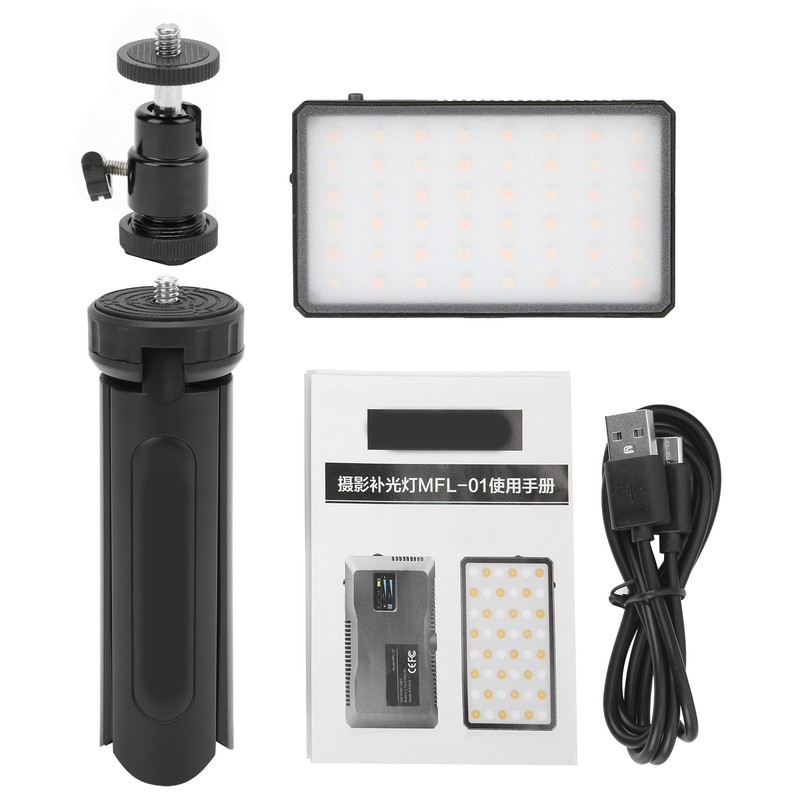Manbily Portable LED Light 3000K6500K CRI 95+ Pocket Light with