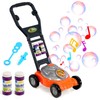 The Magic Toy Shop Red Bubble Maker Kids Bubble Mower