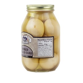 Amish Wedding Ready to Eat USA Made Smoked Pickled Eggs 32 Oz