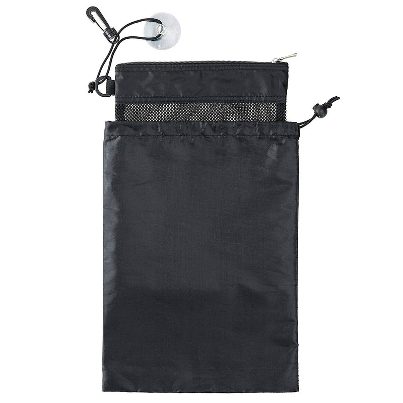 Shower Bag Tote, Mesh Caddy Toiletry Organizer 12”L x 9”W,