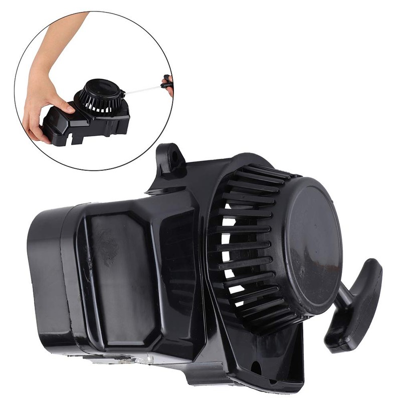 Pocket Bike Motorcycle Pull Starter Plastic Black 47-49cc 2-Stroke Motorcycle