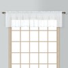 United Curtain Cenefa Semitransparente, Cenefa Recta, Blanco, 54 x 16,