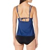BCA by Rebecca Virtue Tankini para Mujer, Agua Profunda, M