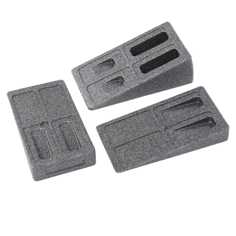 3 Pieces Calf Stretcher Slant Board Adjust Height Wedge Leg