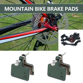 YINETTECH 2 Pairs of Bicycle Brake Pads Compatible with Shimano B01S B05S Compatible with Tektro E10.11 Spring Slip Lock for Mountain Bike Road Bike 31 x 35.2 mm