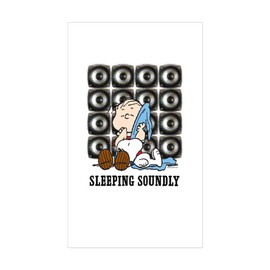 CafePress Linus Sleeping Soundly Sticker (Rectangle 50 pk)