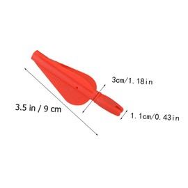 Outanaya Integrated Tails 20 Pcs Practice Arrow Tail Plastic Material for Hunting Outdoor Training