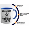 Architect Two Tone Blue Edition 11oz - Architects drafting tables