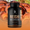 Hongo Reishi de 200 Cápsulas Antioxidante y Antiinflamatorio. Ingredientes naturales.