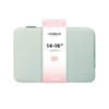 Sleeve Sleeve Laptop Bag Grey/Pink 14-16 pouces