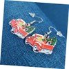 COLLBATH Xmas Dangler Earrings 6 Pack Christmas Ear Jewelry Trendy