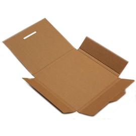 STRONG 7" LP SINGLE RECORD VINYL MAILERS SHIPPING POSTAL CARDBOARD BOXES (25, Brown)