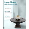 SCITOO Lawn Mower Spindles Spindle Assembly Replacement for 107-8504 Zero