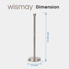 Toilet Paper Holder Stand for Max 5 Paper Rolls, Freestanding