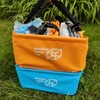 WASH22 Cubic 15L Folding Collapsible Camping Washing Up Basin Bucket