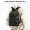 CGYCSY 18'' Dark Camo School Backpack for Teens, 35L Water