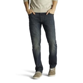Lee Men's Big & Tall Extreme Motion Straight Taper Jean Maverick 44W x 34L