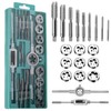 Tap and Tap Tool Set, Metric M3-M12, 20-Piece Fine Thread