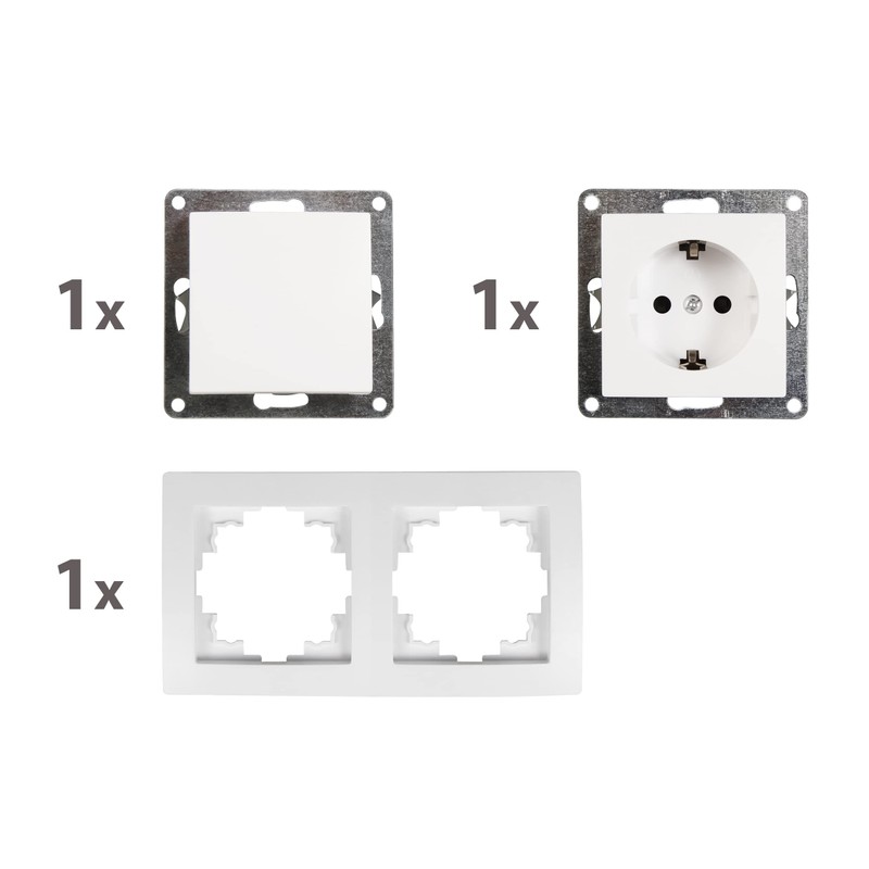 MC POWER - FLAIR – Socket Set | White, Matt
