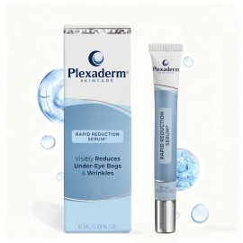 Suero para ojos de reducción rápida Plexaderm - Reduce visiblemente las bolsas bajo de los ojos, arrugas ~
