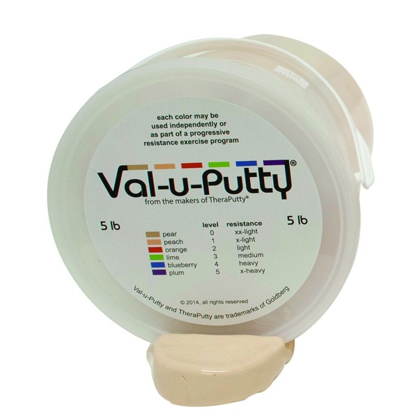 Val-u-Putty 10-3950 Exercise Putty, Pear, 5 lb.