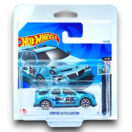 Hot Wheels Pontiac Aztek Custom (Light Blue) 9/10 HW Modified - 2024-111/250 (Short Card) - COMES IN A GENUINE KLAS CAR KEEPER PROTECTOR CASE - HRY61
