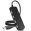 USB Hub,4 Port USB Adapter USB Splitter,Multi USB Port Expander