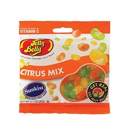 Jelly Belly Sunkist Citrus Mix Jelly Beans 3.1 oz. - Case of: 12;