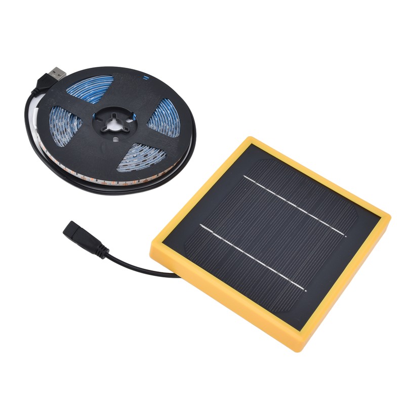 Solar Plant Grow Light Strip Solar Power Full Spectrum 5W