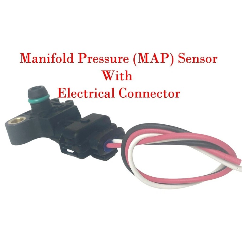 ISUMO Map Manifold Pressure Sensor W/Connector Fits Jaguar Land Rover
