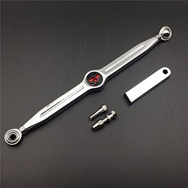SMT-Black Skull Chrome Body Gear Shift Linkage Compatible with H-D Heritage Softail Nostalgia FLSTN Night Train EFI FXSTBI [B01C3JZKDM]