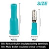 Cable Lugs Electrical Crimp Connectors Round Cable Connector Waterproof Insulated