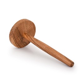 Kimona Paper Towel Holders Iron & Acacia Wood Kitchen Paper Holder Countertop Stand up Towels Roll Stand Free-Standing for Kitchen (12.7cm x 12.7cm x 30.48cm)