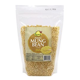 Season Peeled Mung Bean - Mung Beans Peeled | Rich with Fiber & Minerals | Packed in USA | 2Lbs