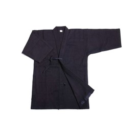 G-LIKE ZooBoo Mens Kendo/Aikido Keikogi Hakama Martial Arts Uniform (Only Darkblue Keikogi, M/170)