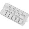 AIBOYA 15 Cavity Bear Silicone Candy Molds Car Wooden Horse