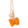 AIMALL Decorative Hummingbird Feeder with Orange Citrus Design – 7.08”