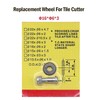 Hayaww 2 x Tile Cutting Wheels Suitable for 16 x
