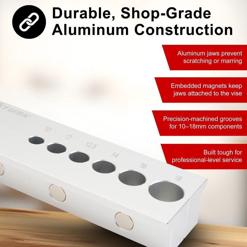 Tusk Suspension Soft Jaws (10mm-18mm)