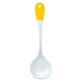 Enamelware Salad Cutlery, Spoon, Krull Yellow 435593 