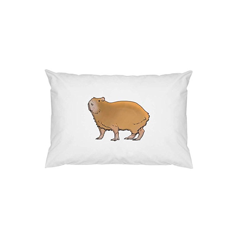 2 x 'Capybara' Cotton Pillow Cases (PW00019065)