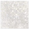 Peel and Stick Backsplash Mother of Pearl Tile, Yew &