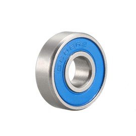 sourcing map Ball Bearing Stainless Steel Double Sealed Miniature 608RS Bearing S608-2RS 8 x 22 x 7 mm