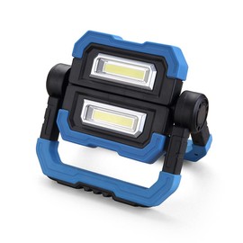 Tecnolite - Lámpara de Trabajo Recargable Magnética 10 W, Luz de Día, 4 Modos de Luz, Función Power Bank