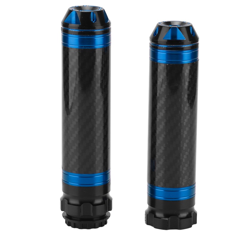 2PCS Motorcycle Handle Bar Grip Cover Carbon Fiber Corrosion Resistant