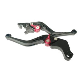 XIAMI Black CNC 6 Position Shorty Brake Clutch Lever for Suzuki Hayabusa GSXR1300 1999 2000 2001 2002 2003 2004 2005 2006 2007