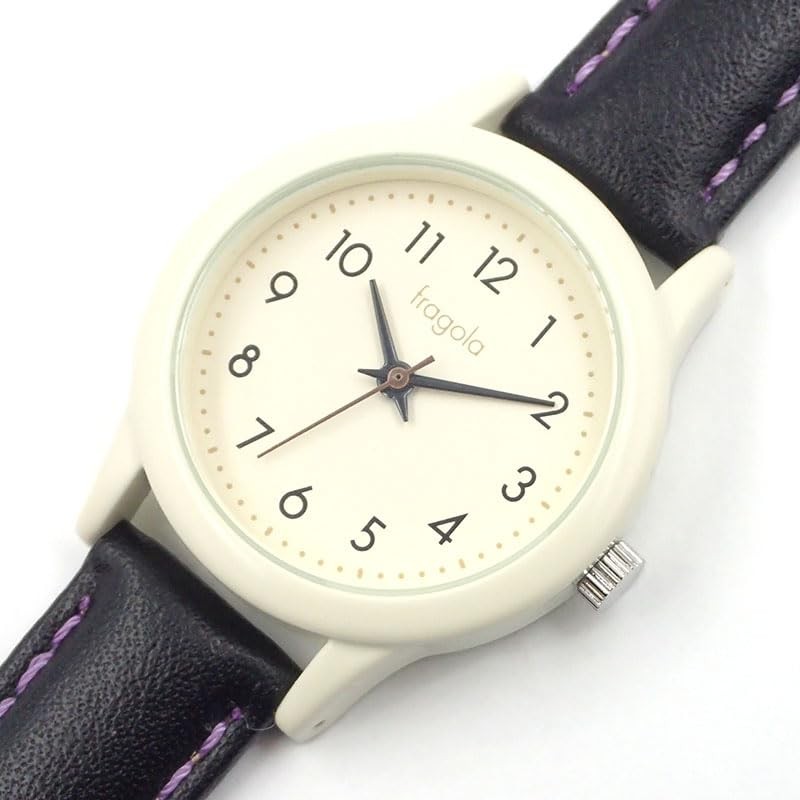 Follow fragola N01425S-1 BK Women's Stitch Color Watch, Black