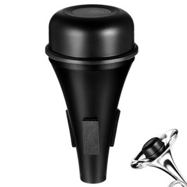 Abaodam Trombone Mute Professional Tenor Trombone Horn Practice Mute Trumpet Straight Mute Musical Instruments Accessory